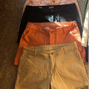 a.n.a shorts. Size 6 set of 4